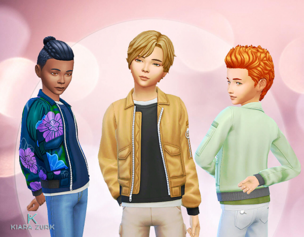 Maxis Match Jacket Flight for Boys by simsfinds - The Sims 4 Custom Content