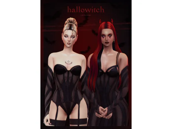 Maxis Match [EnriqueS4] Hallowitch Set - The Sims 4 Custom Content
