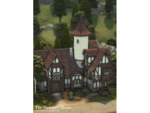 Maxis Match The Summer Home - The Sims 4 Custom Content