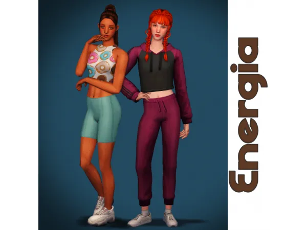 Serenitys Energia Set - The Sims 2 Custom Content