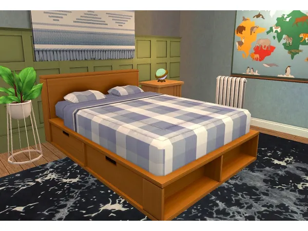 BASTVIK BEDS - The Sims 2 Custom Content