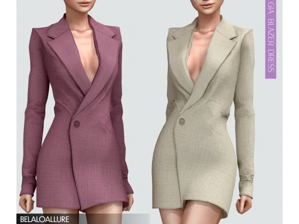 Belaloallure Gia blazer dress