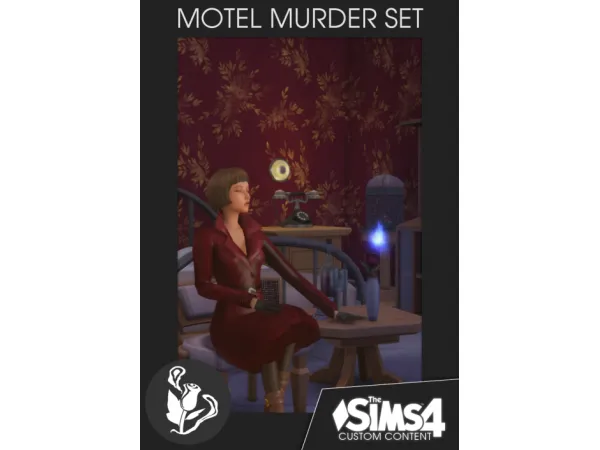Maxis Match Motel Murder Set - The Sims 4 Custom Content