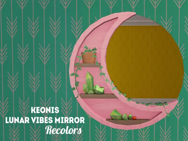 Keonis Lunar Vibes Mirror Recolors - The Sims 2 Custom Content