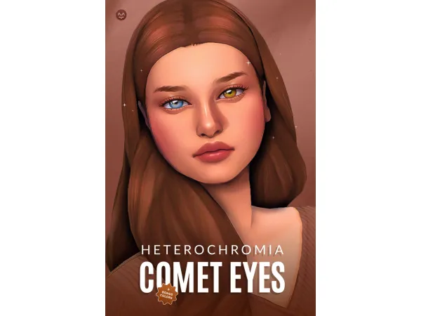 Comet Eyes Heterochromia by TwistedCat