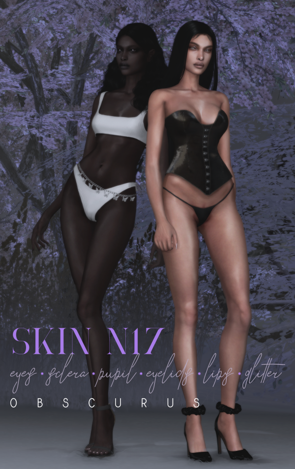 Alpha SET OF GENETICS MAKEUP DDARKSTONEE OBSCURUS COLLABORATION by simsfinds - The Sims 4 Custom Content