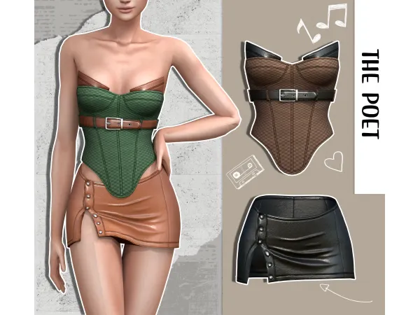 Alpha Euphoria highschool ( PART TWO ) by Belaloallure - The Sims 4 Custom Content