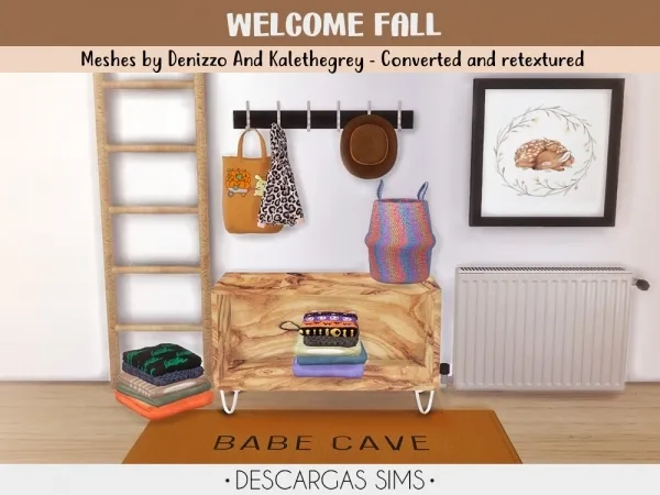Alpha Welcome Fall - The Sims 4 Custom Content