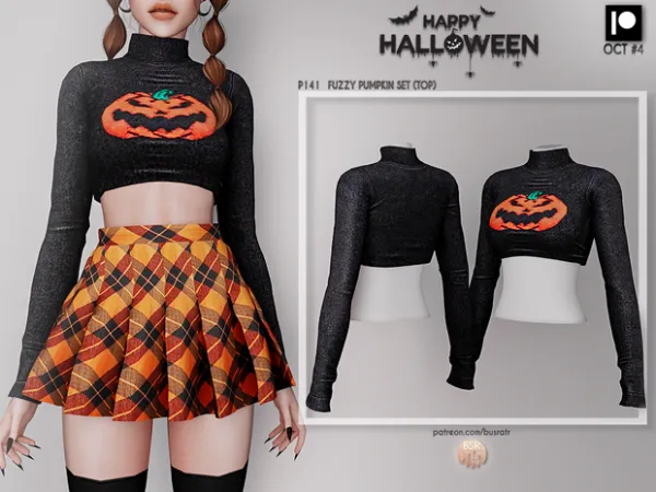 FUZZY PUMPKIN SET P141 + P142 by busra-tr