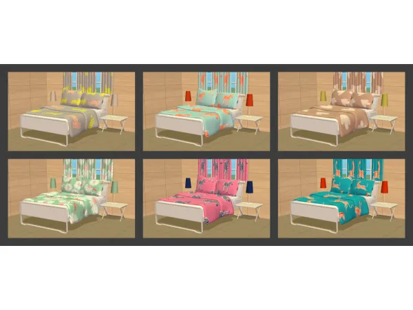 Jonesi Bed Blanket - The Sims 2 Custom Content