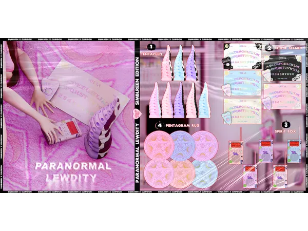 Alpha cuupid corp paranormal lewdity by missme12 - The Sims 4 Custom Content