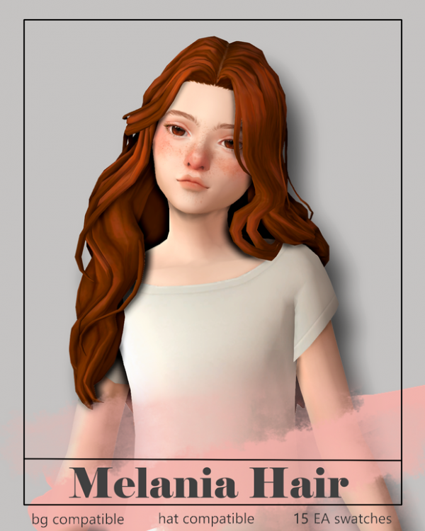 Maxis Match Kids Hair Pack No4 by simsfinds - The Sims 4 Custom Content