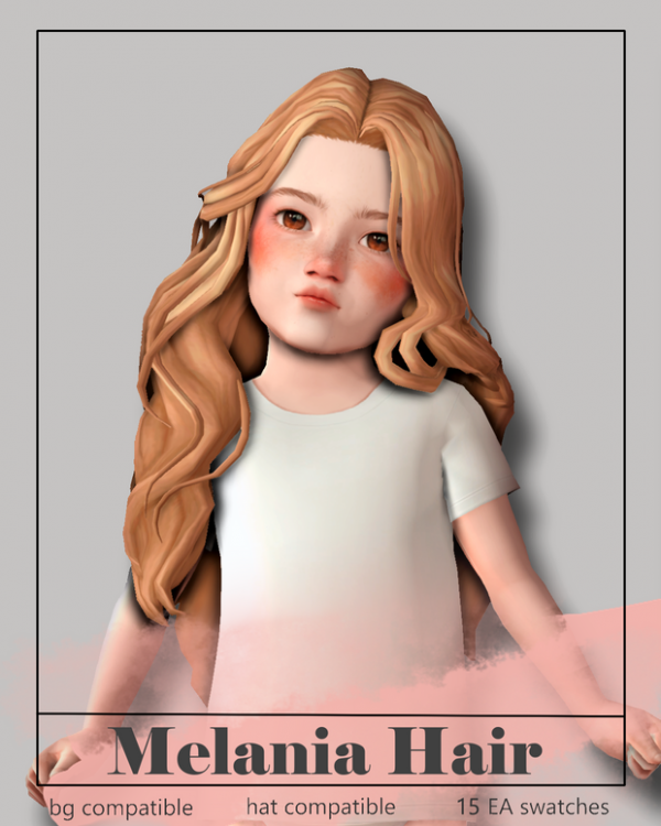 Maxis Match Toddler Hair Pack No4 by simsfinds - The Sims 4 Custom Content