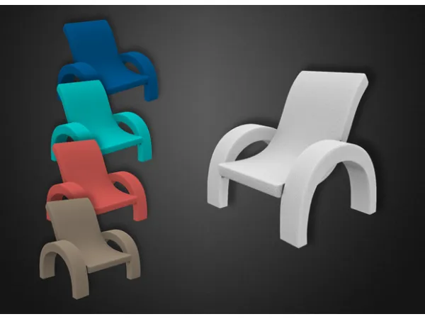 Alpha The armchair by FusionStylebySviatlana - The Sims 4 Custom Content