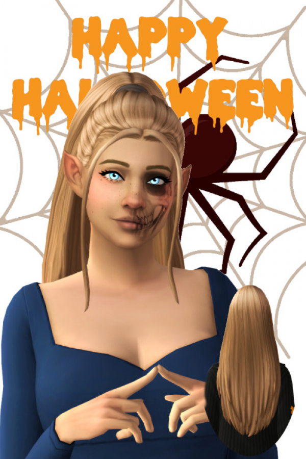 Maxis Match Olivia Hair by simsfinds - The Sims 4 Custom Content
