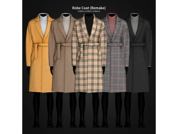 Robe Coat (Remake) by gorillax3
