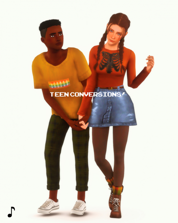 Teens Deserve Clothes Too by simsfinds - The Sims 3 Custom Content