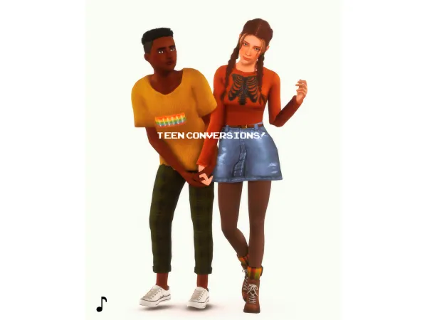 Teens Deserve Clothes Too - The Sims 3 Custom Content