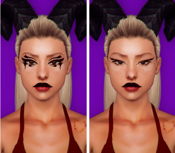Simblreen Gift 3 2 Eyeliners by simsfinds - The Sims 3 Custom Content