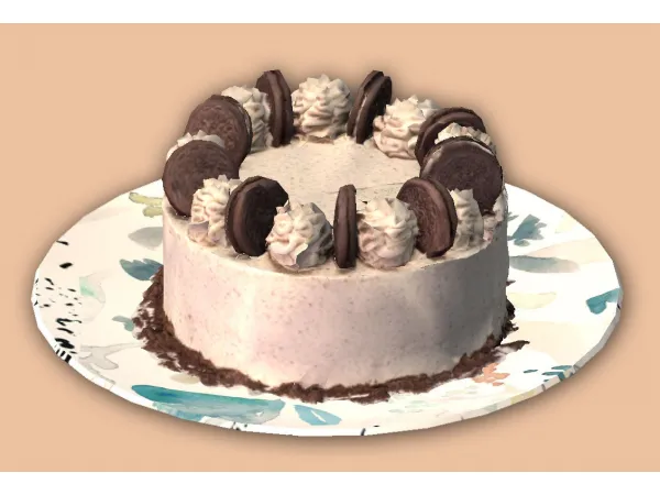 Whipped Oreo Cake Food for - The Sims 2 Custom Content