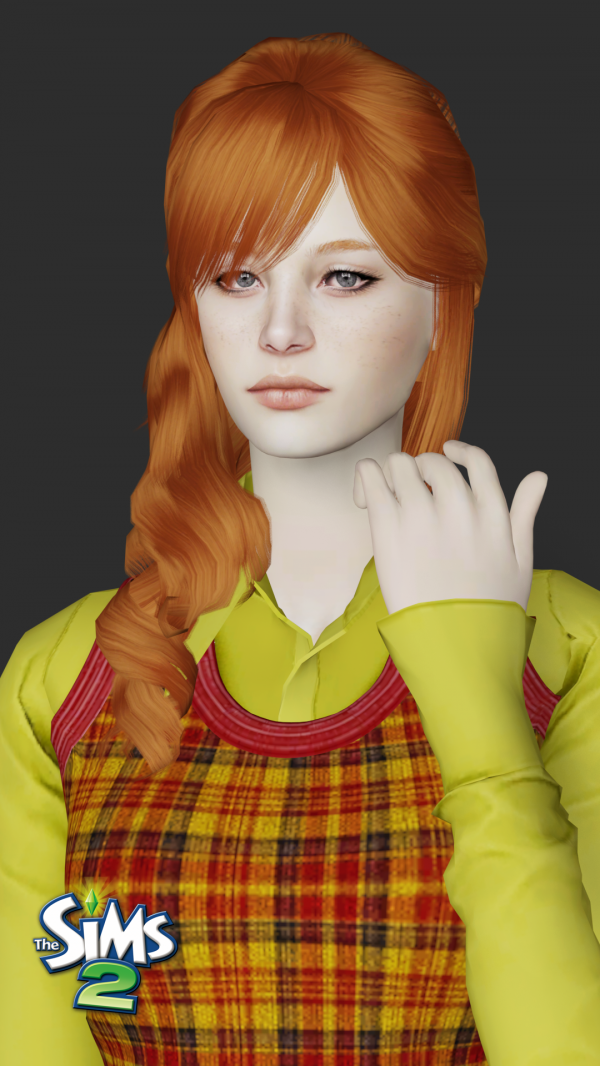 EAxis Party On The Side 3t2 Hairstyle by simsfinds - The Sims 2 Custom Content