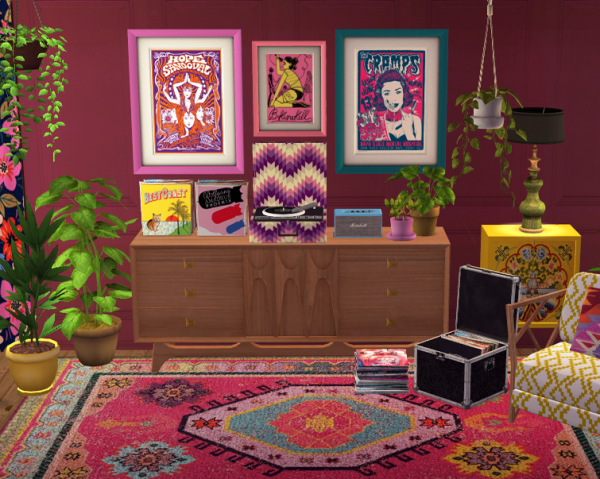 SIR_BVBandPosters by simsfinds - The Sims 2 Custom Content