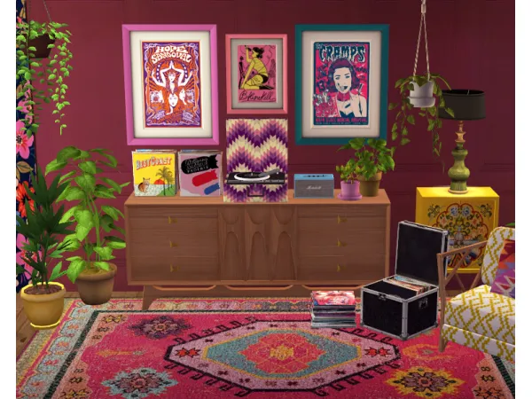 SIR_BVBandPosters - The Sims 2 Custom Content