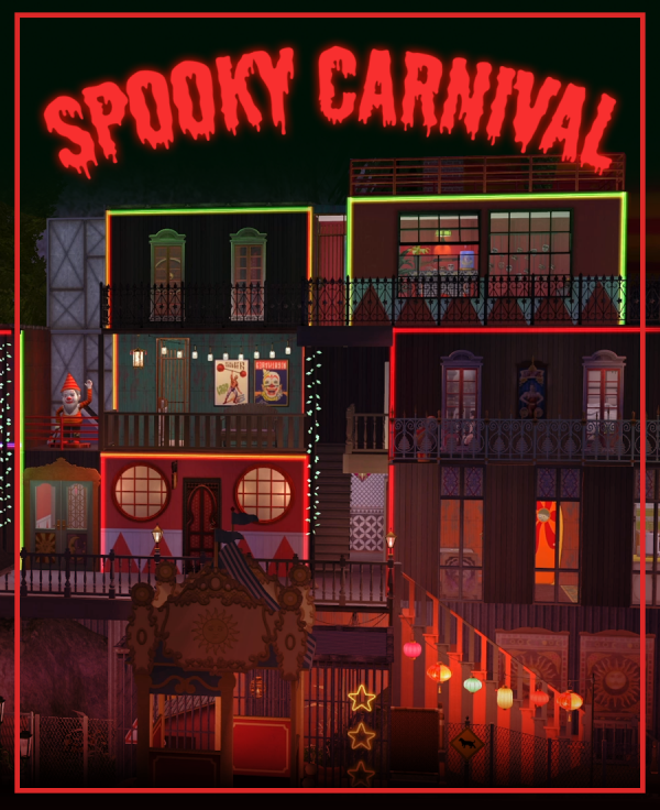 Spooky Carnival by simsfinds - The Sims 2 Custom Content