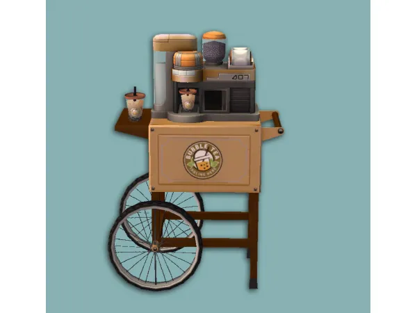 Bubble Tea Vending Machine for - The Sims 2 Custom Content