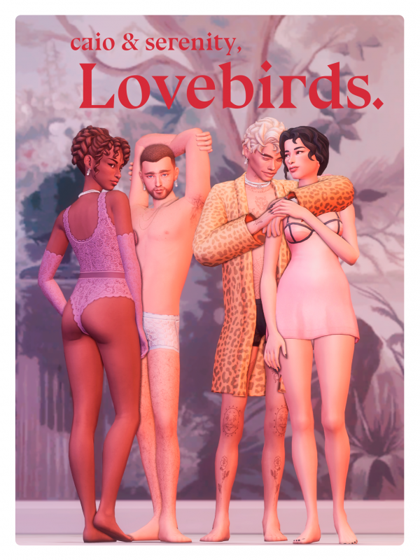 Maxis Match SxC Lovebirds Collection (19 items) by simsfinds - The Sims 4 Custom Content