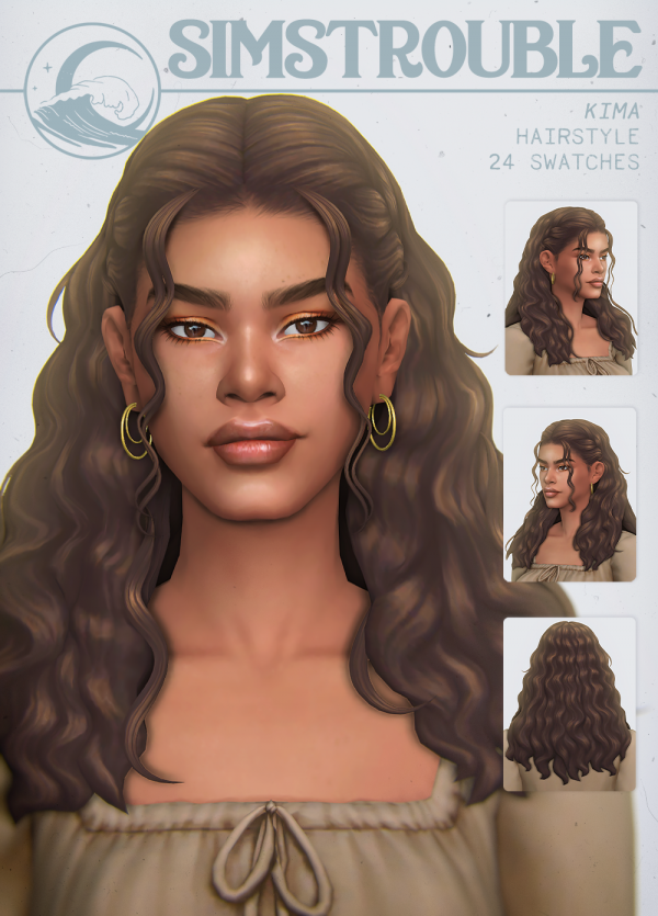 Maxis Match KIMA by simsfinds - The Sims 4 Custom Content