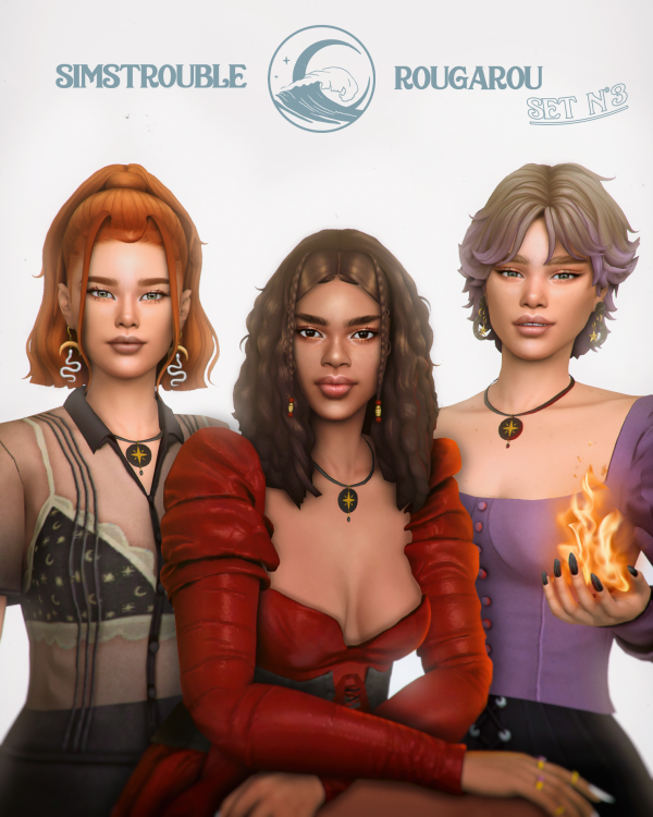 Maxis Match Rougarou Set by simsfinds - The Sims 4 Custom Content