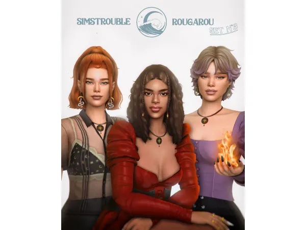 Maxis Match Rougarou Set by simstrouble - The Sims 4 Custom Content