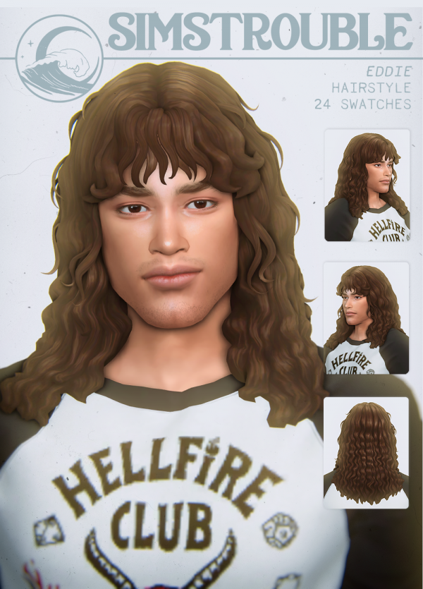Maxis Match EDDIE by simsfinds - The Sims 4 Custom Content