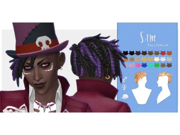 Mix Sam minipack - The Sims 4 Custom Content