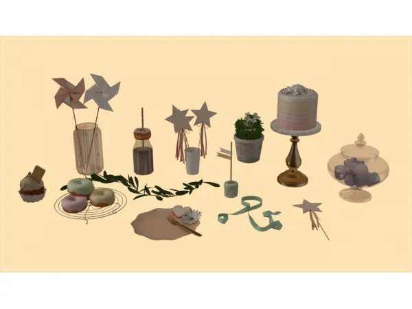 Party Set 4t2 - The Sims 2 Custom Content