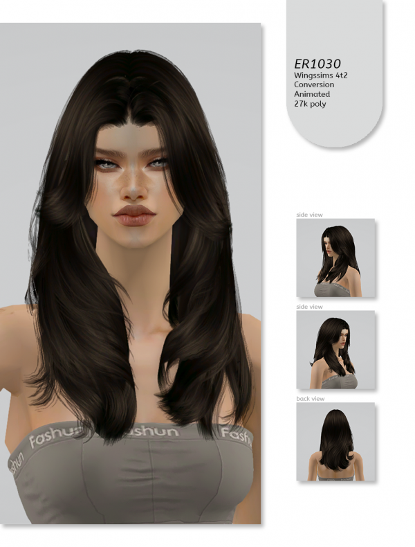 WINGSSIMS ER1030 4T2 LILROISIN by simsfinds - The Sims 2 Custom Content