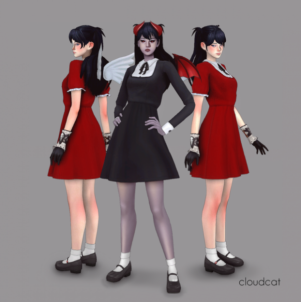 Maxis Match Duality Set by simsfinds - The Sims 4 Custom Content