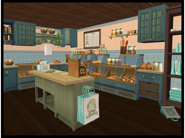Farmhouse Bakery - The Sims 2 Custom Content