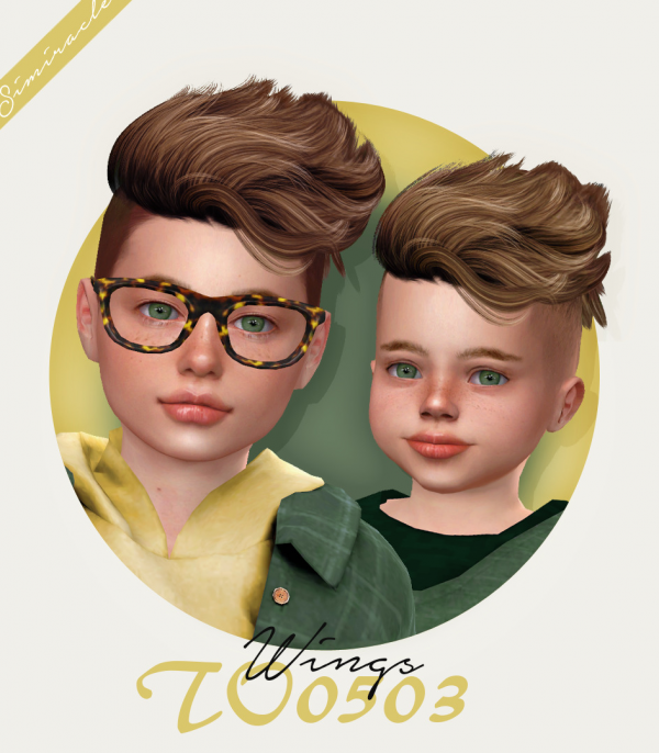 Alpha Wings TO0503 by simsfinds - The Sims 4 Custom Content