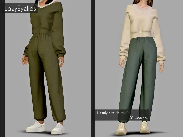 Comfy sports outfit