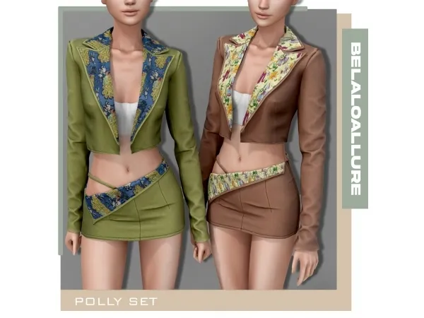 Alpha Belaloallure_It girl by simsfinds - The Sims 4 Custom Content