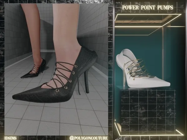 Alpha Power Point Pumps - The Sims 4 Custom Content