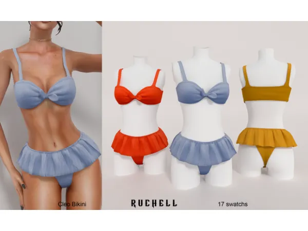 Alpha Cleo Bikini Free - The Sims 4 Custom Content