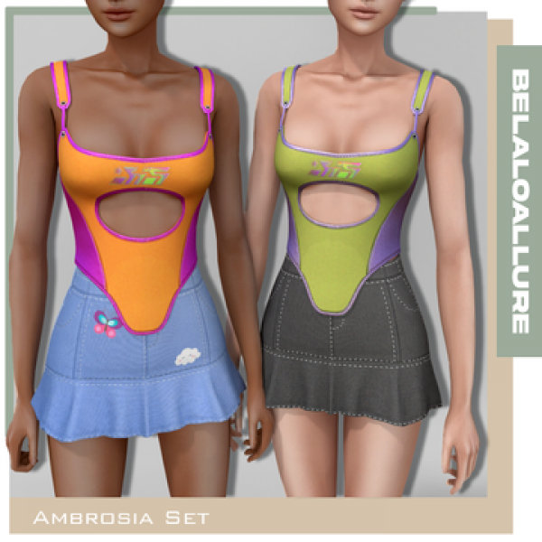 Alpha Belaloallure_It girl by simsfinds - The Sims 4 Custom Content