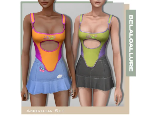 Alpha Belaloallure_It girl - The Sims 4 Custom Content