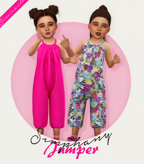 Alpha Jumper Recolor Toddlers by simsfinds - The Sims 4 Custom Content