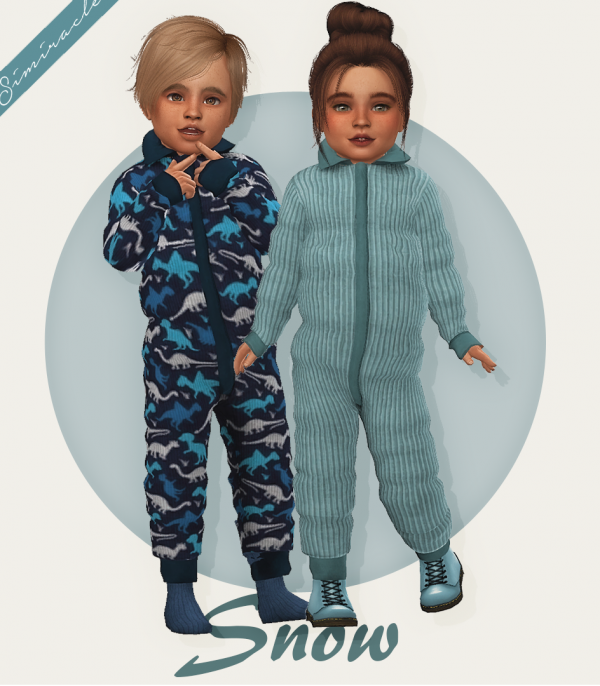 Maxis Match sketchbookpixels Snow Toddler Version 3T4 by simsfinds - The Sims 4 Custom Content