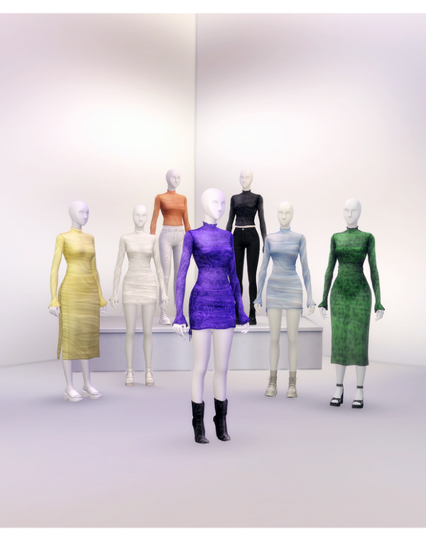 Maxis Match Pattern Tweak by simsfinds - The Sims 4 Custom Content