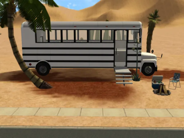 Moocha Pepperoni Puffin Build A Bus Kit - The Sims 2 Custom Content